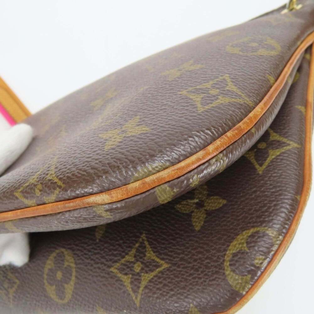 LOUIS VUITTON Brown Monogram Leather Shoulder Bag - Picture 10 of 16